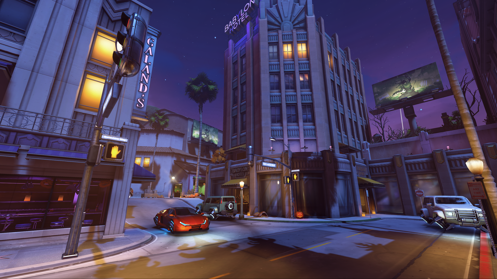 Hollywood Map Guide For Overwatch